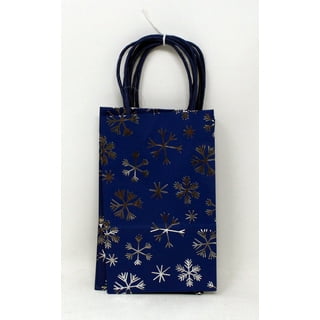 Fresh Flowers Gift Bag, Paper Tote Bags With Metal Chain, Goodie
