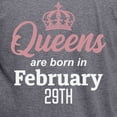 thumbnail image 3 of CafePress - Queens Are Born In February 29Th T Shirt - Mens Tri-blend T-Shirt, 3 of 4