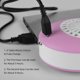 thumbnail image 5 of Ventiladores portátiles eléctricos multifuncionales con espejo Mini ventilador recargable de mano MABOTO Admirador, 5 of 7