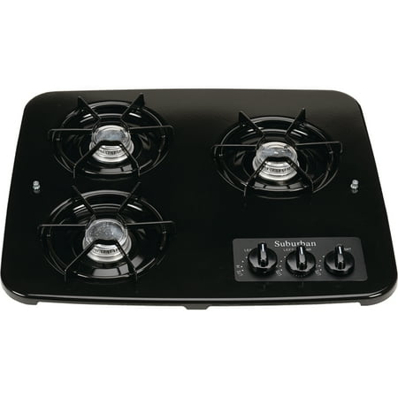 Suburban 3-Burner Drop-In RV Cooktop
