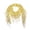 Yellow, variant on Bmisegm Womens Scarf Elegant Lace Tassel Floral Triangle Soft Wrap Shawl Lightweight Style Summer Scarf for Women Lightweight Black
