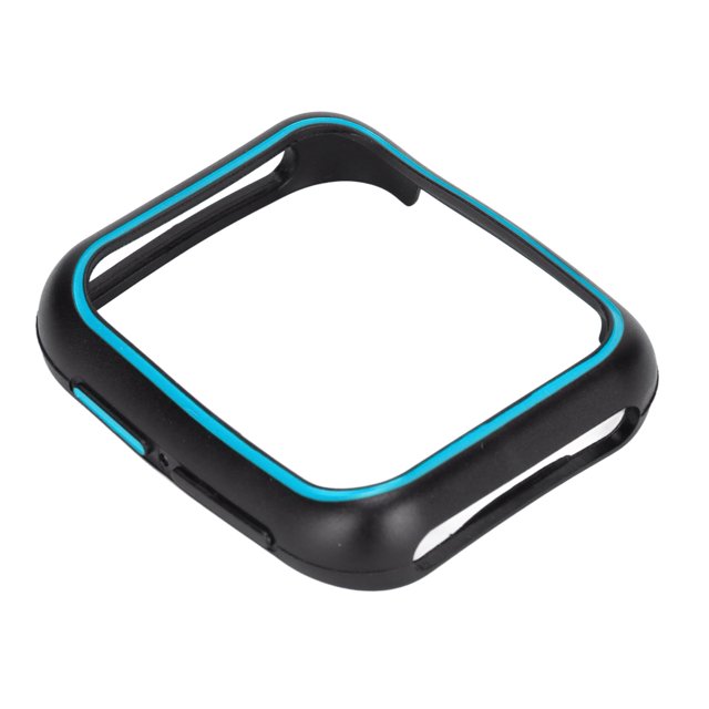 Estuche Protector De Reloj De TPU, Cubierta Protectora De Pantalla De TPU Amigable Con La Piel Resistencia A Los Arañazos Diseño Preciso Protección Ambiental Para OPPO Watch 2 ANGGREK Azul negro