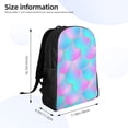 thumbnail image 4 of Easygdp Purple Dragon Scales Mochila Versátil y Elegante: Comodidad, Almacenaje y Durabilidad para la Universidad, Trabajo, Viajes y Uso Diario, 4 of 8