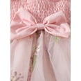 thumbnail image 6 of Biezeib Baby Girls Sleeveless Dress Summer Floral Embroidered Mesh Tulle A-Line Dress for Beach Party Cute Clothes, 6 of 6