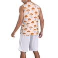 thumbnail image 2 of Sikiie Mushrooms Basketball Jersey Reversible Men's Mesh Athletic Sports Shirts Training Practice S-4XLX-Large, 2 of 6