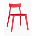 thumbnail image 1 of OFFIHO Silla Kipali Rojo para exterior resistente a rayos UV de polipropileno, 1 of 6