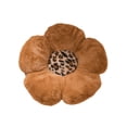 thumbnail image 1 of serony Pillow Leopard Butterfly Pillow Bed features classic textures, Plush Flower Sofa Backrest Imitation Rabbits Fur And Home And Car, 1 of 6