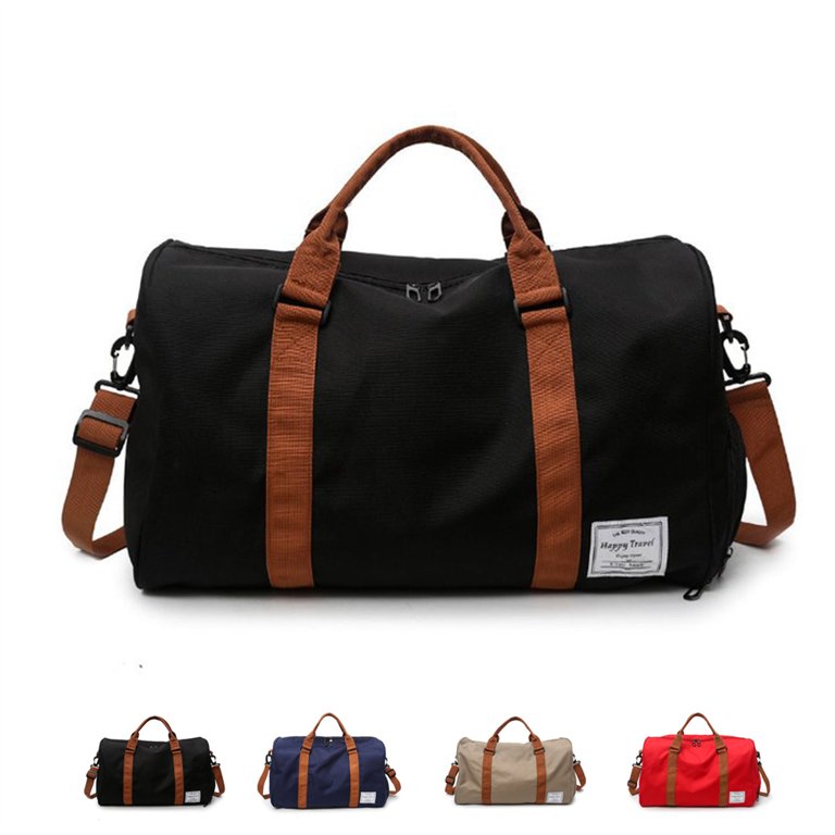 Weekend bag for Women Overnight Bag Large Travel Bag Carry on Weekend  Duffle Bag with Shoe Compartment Fit Perfect for