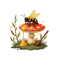 thumbnail image 4 of cartoon Bee Honey Theme Stickers, Waterproof Bee Honey Theme Sticker for Water Bottle Laptop Phone Cases Planner Skateboard Luggage Helmet Party Favor Decor, Ideal for Adults Teens Teacher Rewards, 4 of 9