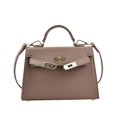 thumbnail image 1 of Bolso de hombro portátil popular para mujer de Platinum Bag Bolso cruzado texturizado con estampado de palmeras a juego, 1 of 5