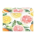 thumbnail image 7 of Yayeee Collapsible Cube Storage Bin with Lid Fabric Closet Decorative Basket with Handles, Candy Grapefruit, 7 of 7
