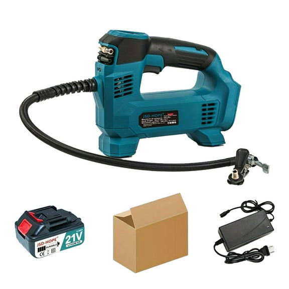 Portable Car Tire Inflator, Lithium-ion Electric Air Pump for Automotive and Outdoor Use