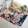 thumbnail image 1 of Hermosa alfombra de pintura negra Anime My Hero para sala de estar, área grande, decoración suave para el hogar, alfombra de Picnic bohemia2680x120cm (31x47 pulgadas)80x120cm (31x47 pulgadas) zhangyuxiang unisex, 1 of 2