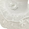 thumbnail image 3 of Wrapables® Lil Miss Daisy Double Layer Lace Ruffle Socks (Size of 8-10), Set of 2, 3 of 3