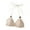 Beige Brassiere for women, variant on Women's Lace Bra Thru V Neck Plunge Wireless Lightly Lined Lace Bralette with Removable Padding White Free Size