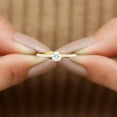 thumbnail image 4 of 4 MM Natural Diamond Solitaire Engagement Ring for Women in Gold, 10K Yellow Gold, US 6.50, 4 of 9
