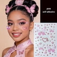 thumbnail image 7 of RAGUPEL Butterfly Face Stickers with Rhinestones Gems 5 Sheets-Sparkle Self Adhesive Face and Body Jewels for Teens,Women,Makeup Enthusiasts-For Birthday Party Halloween Festival Cosplay, 7 of 7