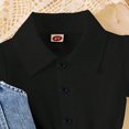 thumbnail image 5 of Hiijoy Toddler Girls Outfits Ruffle Short Sleeve Shirt Dress & Denim Camisole, Sizes 2-3T, 5 of 8