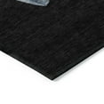 thumbnail image 3 of Addison Rugs Chantille Indoor/Outdoor Transitional Holiday Snowman Black Machine Washable Rectangle Rug, 1'8" x 2'6", 3 of 7