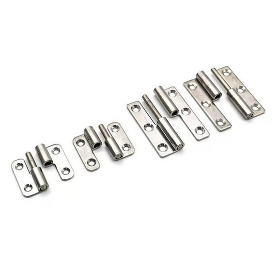 2Pcs Detachable Hinge Slip Joint Flag Lift Off Detachable Door Stainless Steel