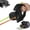 Black, variant on 3m Retractable Dog Leash For Small Dogs Reflective Dual Pet Leash Lead 360 Swivel No Tangle Double Dog Walking Leash With Lights