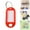 Red, variant on Key Tags,1 Pack Tough Plastic Key Tags with Split Ring Label Window,Name Tags and Labels,Adapt to USB Drive,Key Chains with Label Tags,Pets Key Id Tags,Small Luggage Tags,Black