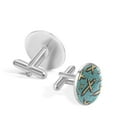 thumbnail image 3 of Easter Elegant Shirt Cufflinks Set for Men, Stainless Steel Fashion Accessories for Business and Formal Occasions, 3 of 6