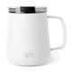 thumbnail image 1 of Taza de café de viaje Simple Modern Voyager 350 ml, color blanco invernal, 1 of 5