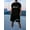Black, variant on Men's Two-Piece Sports Suit Pattern T-Shirt and Shorts Fashion Printed T-Shirt Summer Short-Sleeve Top Fitness Running Exercise T-Shirt Lightweight Top