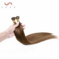 thumbnail image 2 of SEGO I Tip Hair Extensions Human Hair Highlight Remy Straight Ombre Stick Tip Keratin Real Human Hair Extensions, 2 of 7