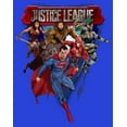 thumbnail image 2 of Justice League Movie Superhero Charge Boy's Royal Blue T-shirt-M, 2 of 4
