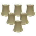 thumbnail image 2 of Royal Designs, Inc. Decorative Trim Scallop Bell Chandelier Shade CS-703AGL-6, Antique Gold, 3 x 5 x 4.5, Pack of 6, 2 of 5