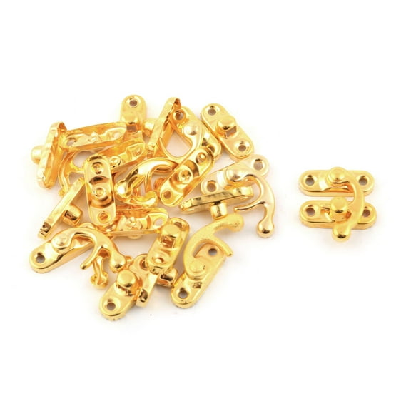 Retro Swing Bag Chest Suitcase Lock Clasp Closure Hasp Box Latch 10pcs