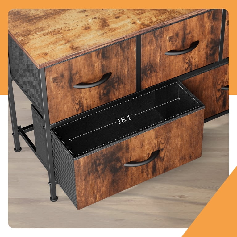 chinese dress ladies Amazon.com: Joaxswe Farmhouse 5 Drawer Dresser for Bedroom, 45