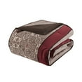 thumbnail image 3 of Home Essence Emerson Jacquard 24 Piece Red Room in a Bag, King, 3 of 14