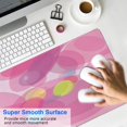thumbnail image 4 of Pink Bubble Camouflage&nbsp;pad Mousewaterproofwashable&nbsp;for Office Home Work GamingmousepadsRubber Base Mousepad with Stitched Edges 31.5x11.8inches, 4 of 7