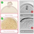 thumbnail image 4 of 8 Pcs Loofah Facial Exfoliator Pads Cleansing Sponge, 4 of 4