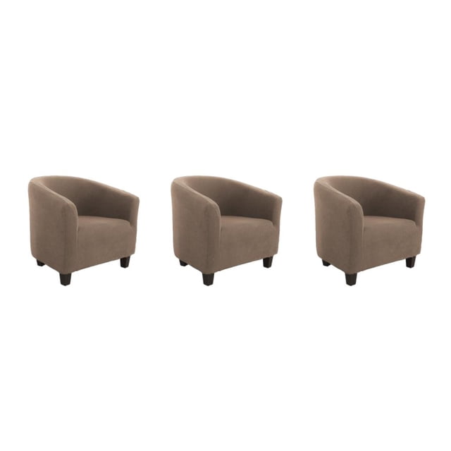 ziyahi Chair Covers For Armchairs Stylish And Practical Any Home Wide Application khaki 3Set