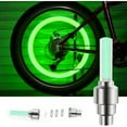 thumbnail image 4 of Bike Wheel LED Lights - High-Strength PC & Aluminum Flashing Tire Lights for Night Riding, 6x1.5cm, Easy Install, Long-Lasting Battery, Bright Multi-Color Effects, 4 of 5