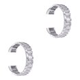 thumbnail image 3 of Maytalsory Stainlees Steep Soild Wristwatch Strap Rhinestones Watch Band Repair Kit Replacement For Charge 2 Silver 2Set, 3 of 6