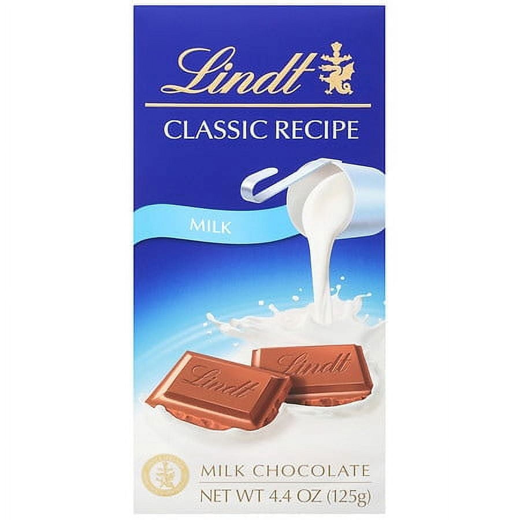 Lindt Classic Recipe Milk Chocolate Bar (Packaging May Vary)4.4oz Pack of 2