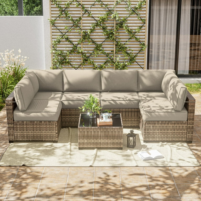 Rattan Corner Sofa Replacement Cushion Covers For Cane Furniture