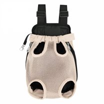 GASTROPOD Dog Backpack Carrier,Adjustable Pet Cat Dog Front Carriers,Dog Travel Bag,Dog Chest Carrier,Dog Kangaroo Pouch,Legs Out Pet Backpack Carrier Walking,Travel,Hiking,Camping
