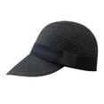 thumbnail image 2 of HuangHuanChen Women's Beach Hat Sun Hats Visor for Women Straw Beach Hat Adjustable Wide Brim Packable for Summer Travel UPF 50+ Sun Hat, 2 of 4