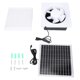 thumbnail image 2 of Kit De Ventilador De Ventilación Con Panel Solar, Aleación De Aluminio De Plástico, Resistente A La Intemperie, Eliminación De Olores Y Calor, Ventilador Solar IP67 Para Cocina, 2 of 7