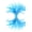 Light Blue-LB, variant on MMJ Pipe Cleaners Bulk 100 Pcs 11.81in Chenille Stems Craft Supplies Pipe Cleaner Flower Kit Twistable Stems DIY Arts Creative Room Decor