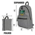 thumbnail image 4 of Harry Potter Slytherin Crest Lightweight Backpack for Work School Daily Use Packable for Travel, 4 of 5
