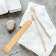 thumbnail image 2 of Shisuyan Toothbrush Holders With Bamboo Bamboo Toothbrush Container Khaki 1Pack 8.3X1.0X1.0In, 2 of 8