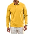 thumbnail image 2 of Mens Polo Shirts Long Sleeve Casual Golf Shirts Performance Polo Shirts for Men, 2 of 5