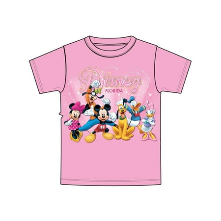 Disney Youth Mickey & Friends Group (FL namedrop) Small Sparkly